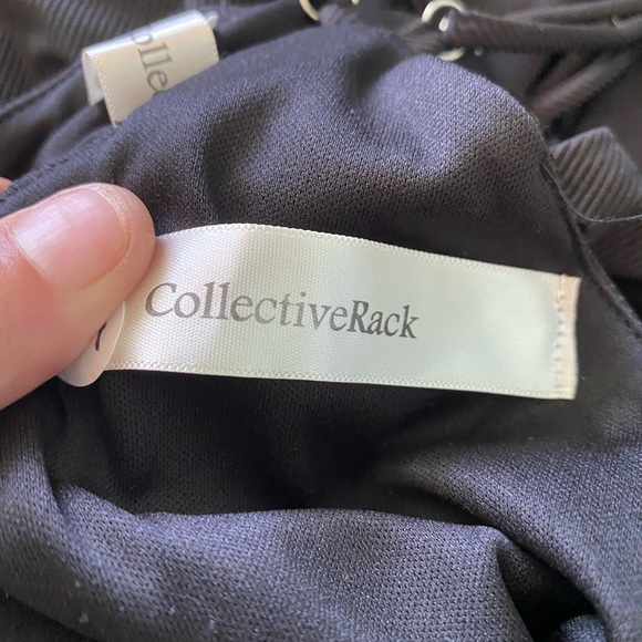 NWOT knee high slit black dress - Picture 6 of 6